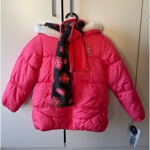 NWT London Fog Girl Winter Jacket - Kids Size L (6x)